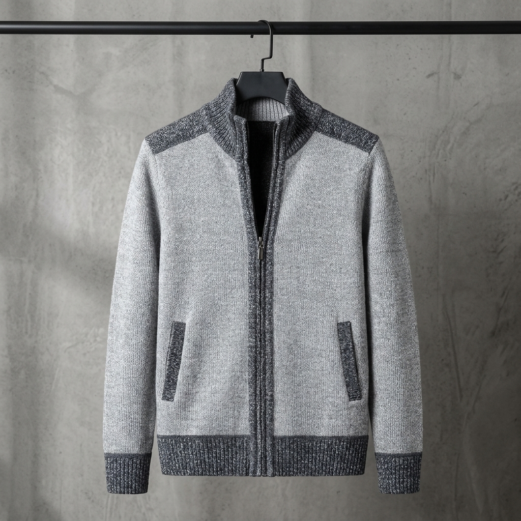 Nelson Jaket Rajut Pria Knitwear Bahan Tebal Original Valir Kualitas Import