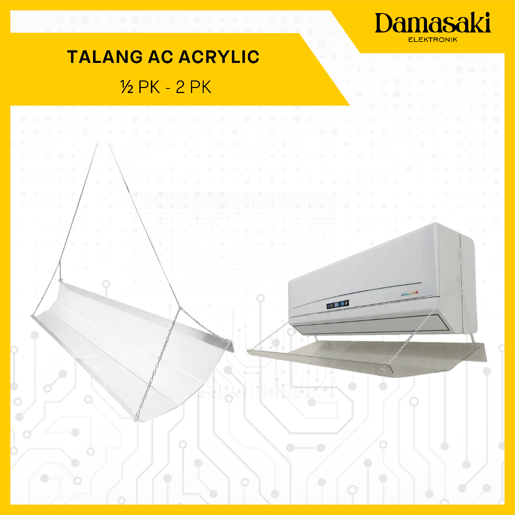 AKRILIK TALANG AC 1PK 2PK / REFLEKTOR / PENAHAN HEMBUSAN ANGIN TALANG ACRYLIC AC 1PK 2PK