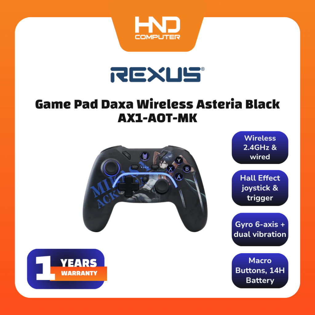 Gamepad Rexus Daxa Asteria AX1