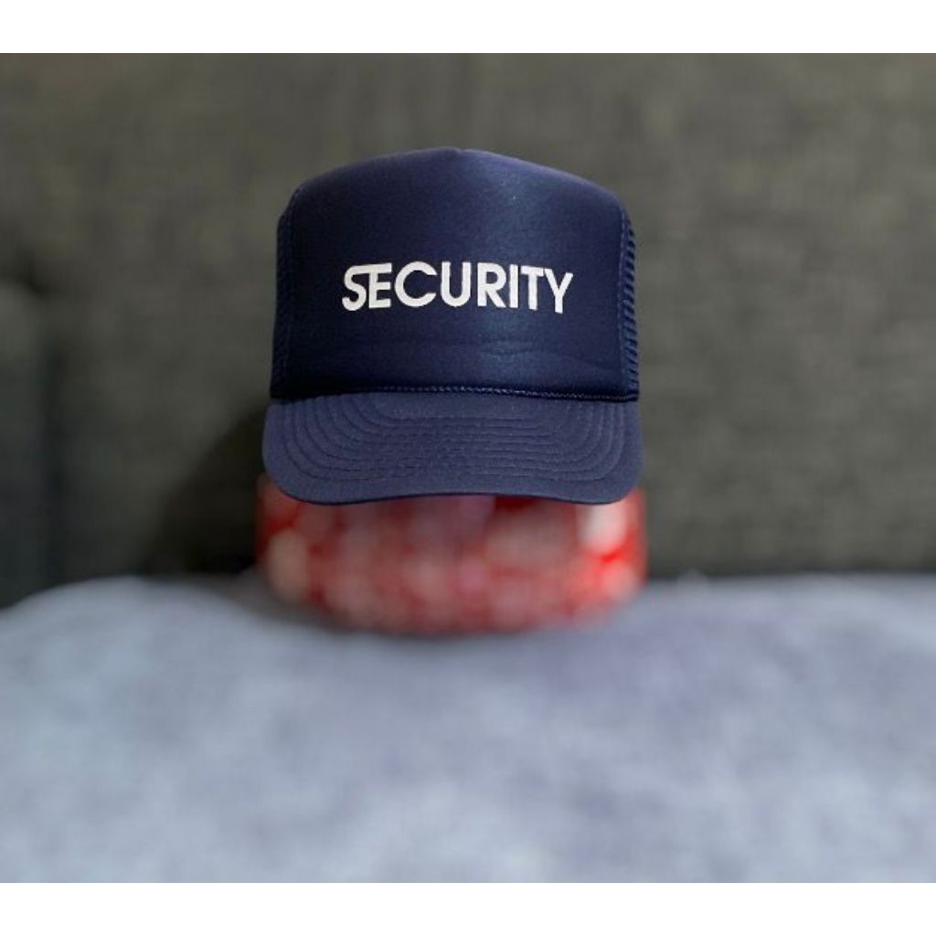Topi Trucker OTTO CAP Original - Navy Blue Security Edition Second