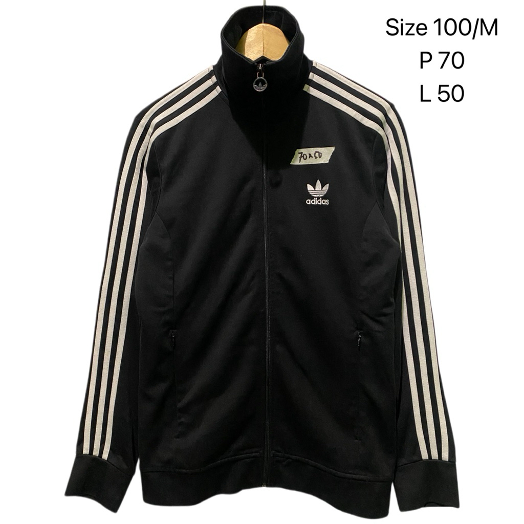 tracktop adidas europe saku samping black white