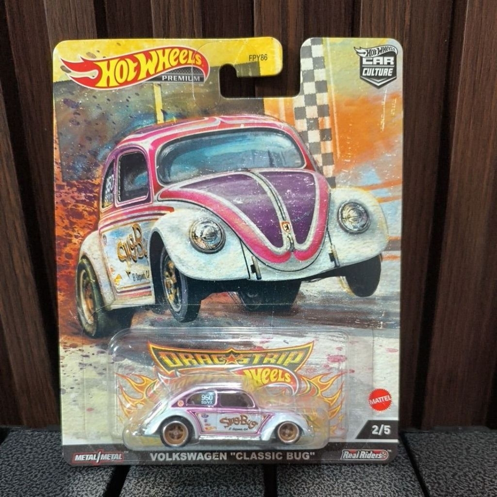 Hot wheels premium Volkswagen Classic Bug Brikana 2