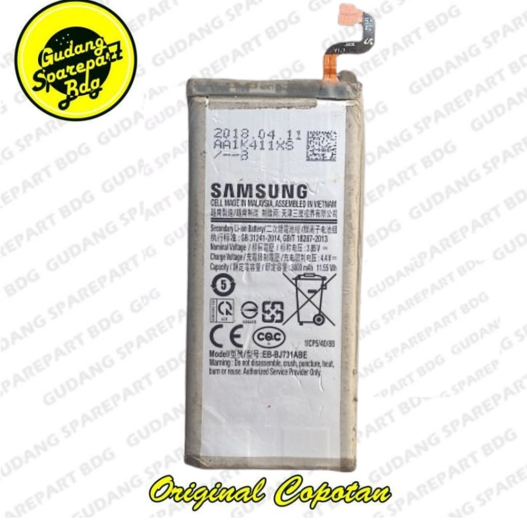 Baterai Samsung J7 Plus Model EB-BJ731ABE Second Original Copotan