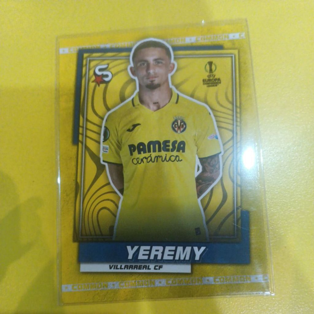 kartu bola topps ucc superstars 2023 Villarreal