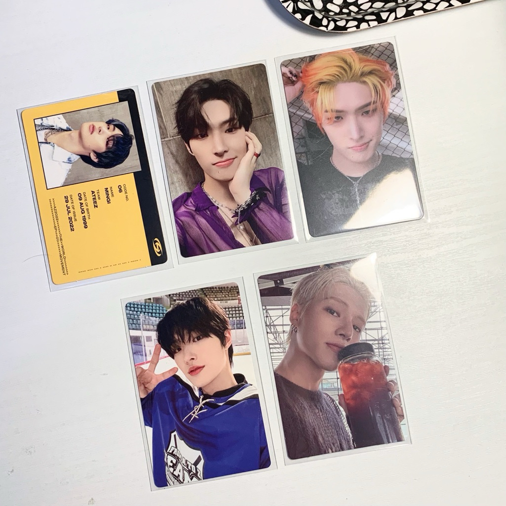 declutter sale | official and fanmade merch ateez san mingi rengoku wooyoung