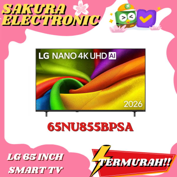 TV LG 65NU855BPSA Smart TV LG NANO 4K UHD AI NU85 2026 65 INCH
