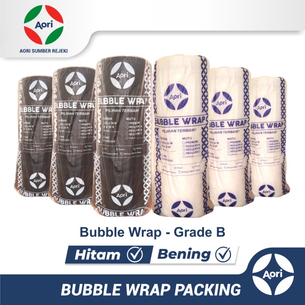 AORI Bubble Wrap Grade REGULER B 1,25m