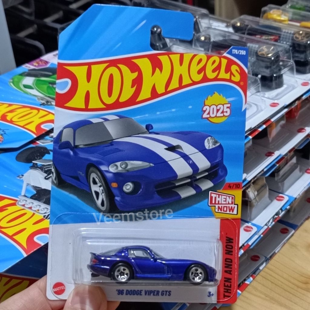 Hotwheels 1:64 Dodge Viper GTS 1996 [Original Mattel] SNI