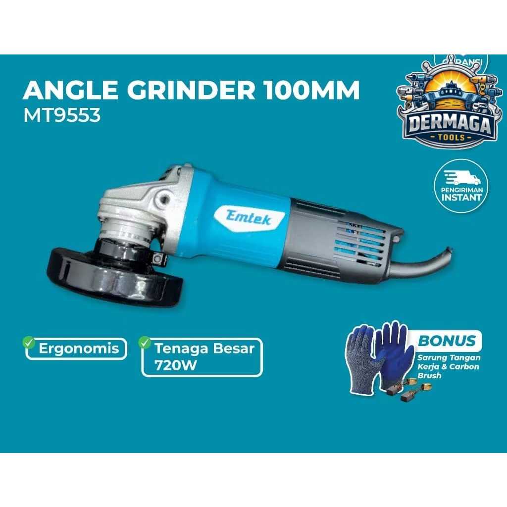 EMTEK Mesin Gerinda Listrik 4” Heavy Duty 720W