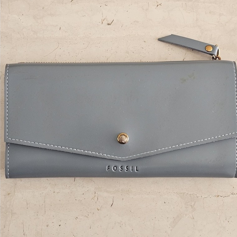 Dompet Wanita Fossil (biru muda)