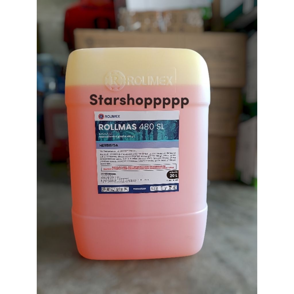 HERBISIDA SISTEMIK ROLLMAS 480 SL 20 LITER