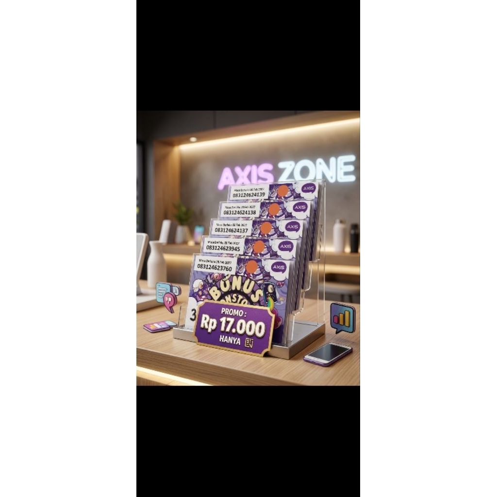 kartu perdana Axis 3GB 30 hari