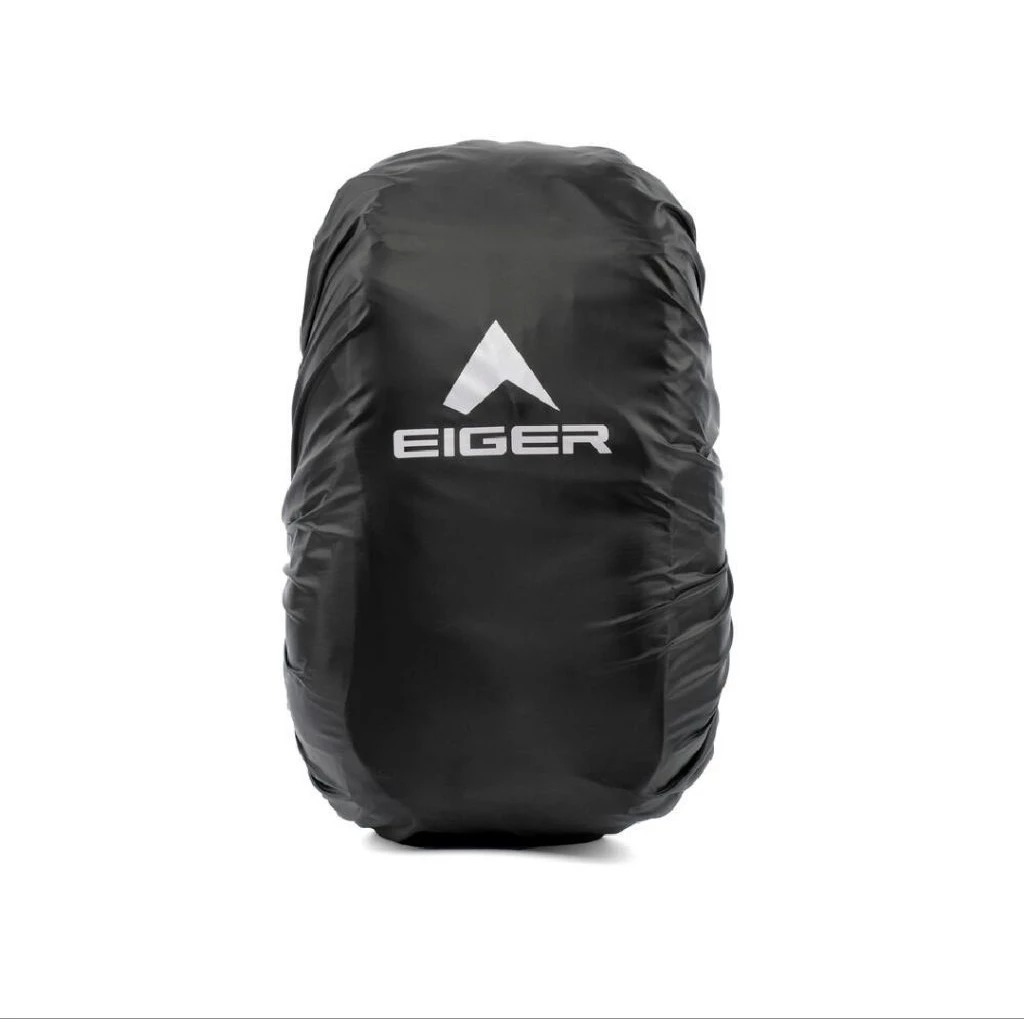 Cover Tas Eiger Waterproof - Bahan Nylon Kapasitas 30-35 Liter