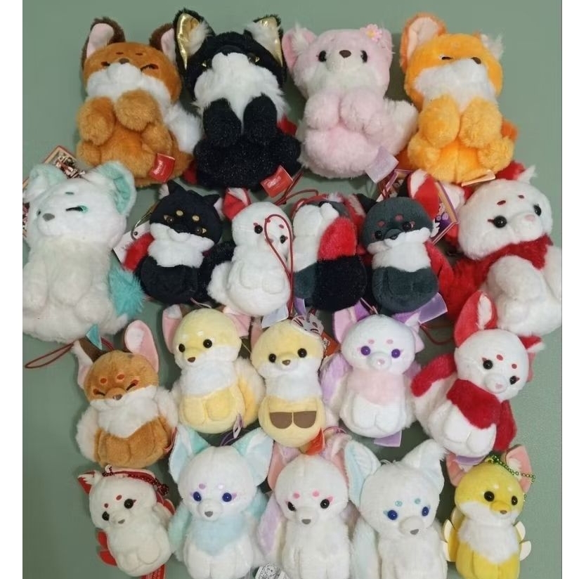 Gantungan Kunci Rubah Ekor Sembilan Amuse Gumiho / Ganci Jepang Brand Amuse Amufun Rubah Ekor Sembil