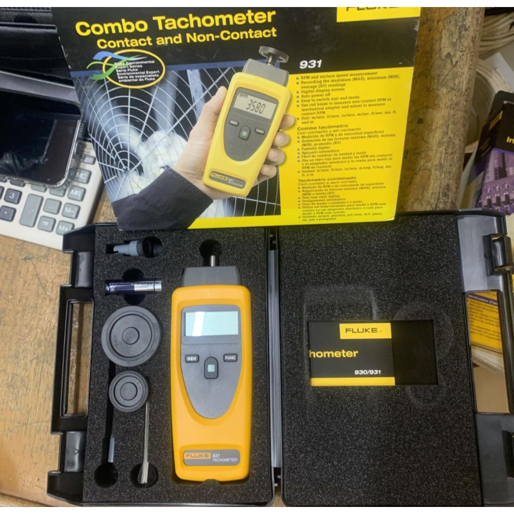 Fluke 931 Non Contact Tachnometer