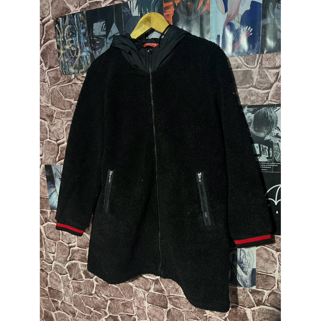 hoodie zipper CROCODILE SHERPA (woman)
