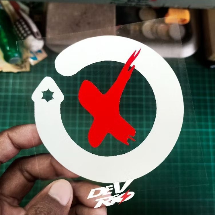 Cutting Sticker Motogp Stiker Lorenzo X Fuera Motor Mobil Truk Kaca Helm Gerobak