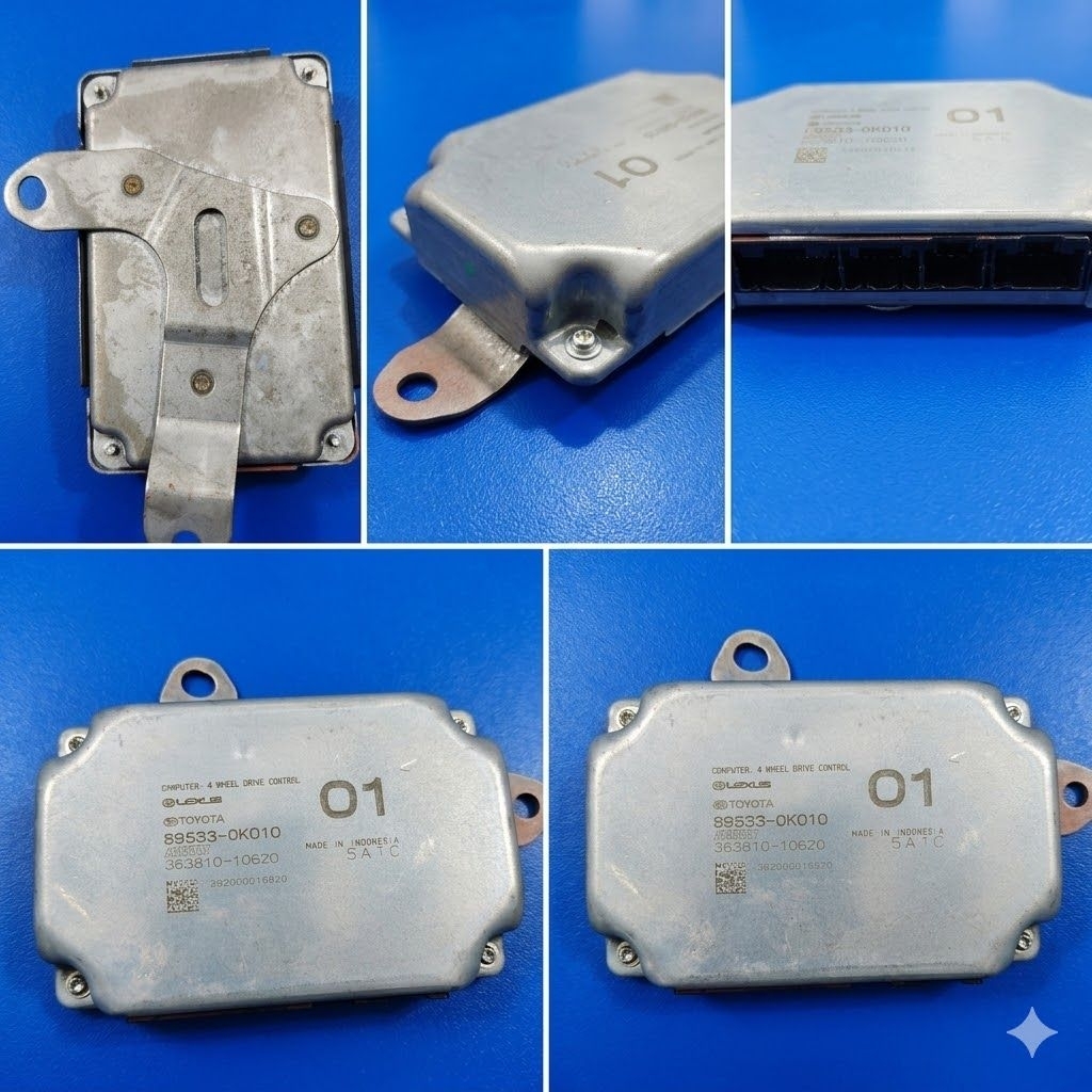 ECU Mobil 89533-0K010 Original | Komputer Mesin Engine Control Unit Toyota Hilux Fortuner Innova