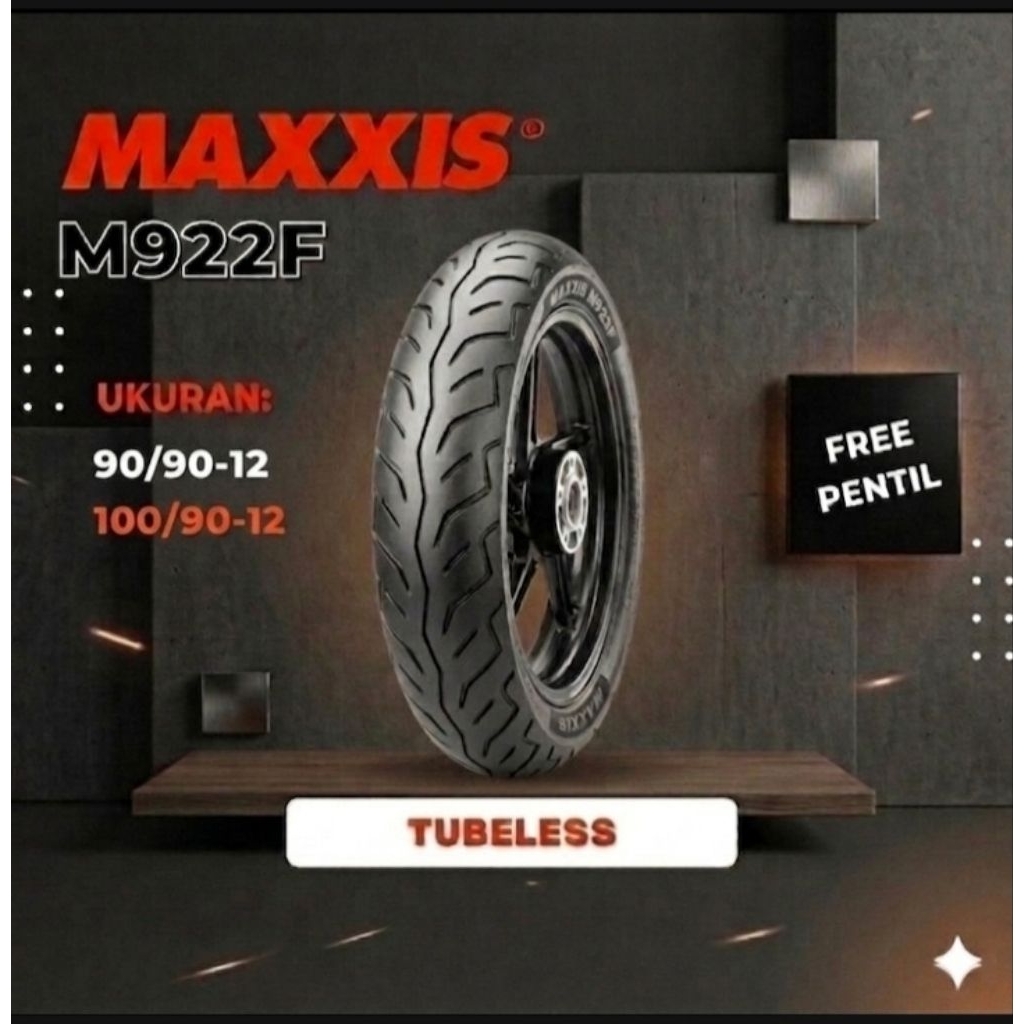 Ban Tubeless Maxxis M922F Ring 12