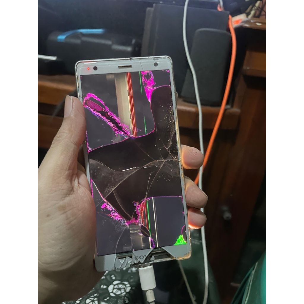 lcd xz2 ori copotan minus
