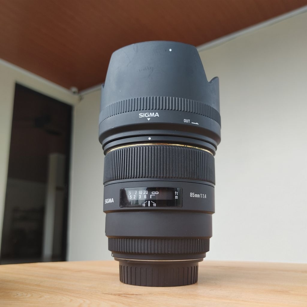 Sigma Non Art 85mm F1.4 For Canon Fullsetbox