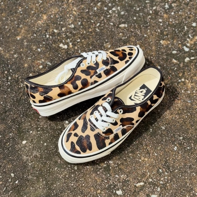 Vans Authentic 44 LX Leopard Original Resmi