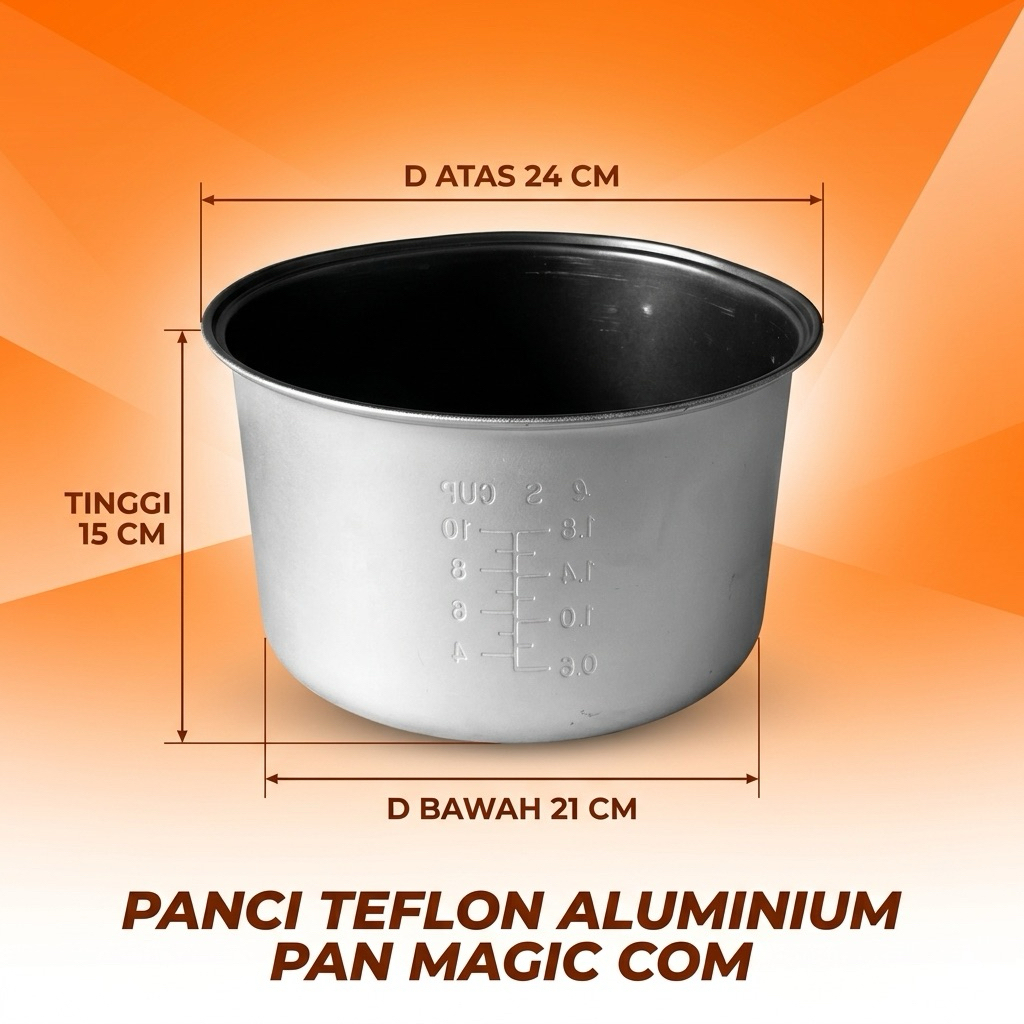 PANCI TEFLON/ALUMUNIUM PAN MAGIC COM