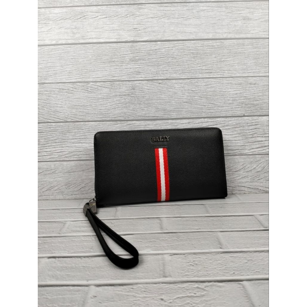 Handbag pria bally tas tangan kulit import