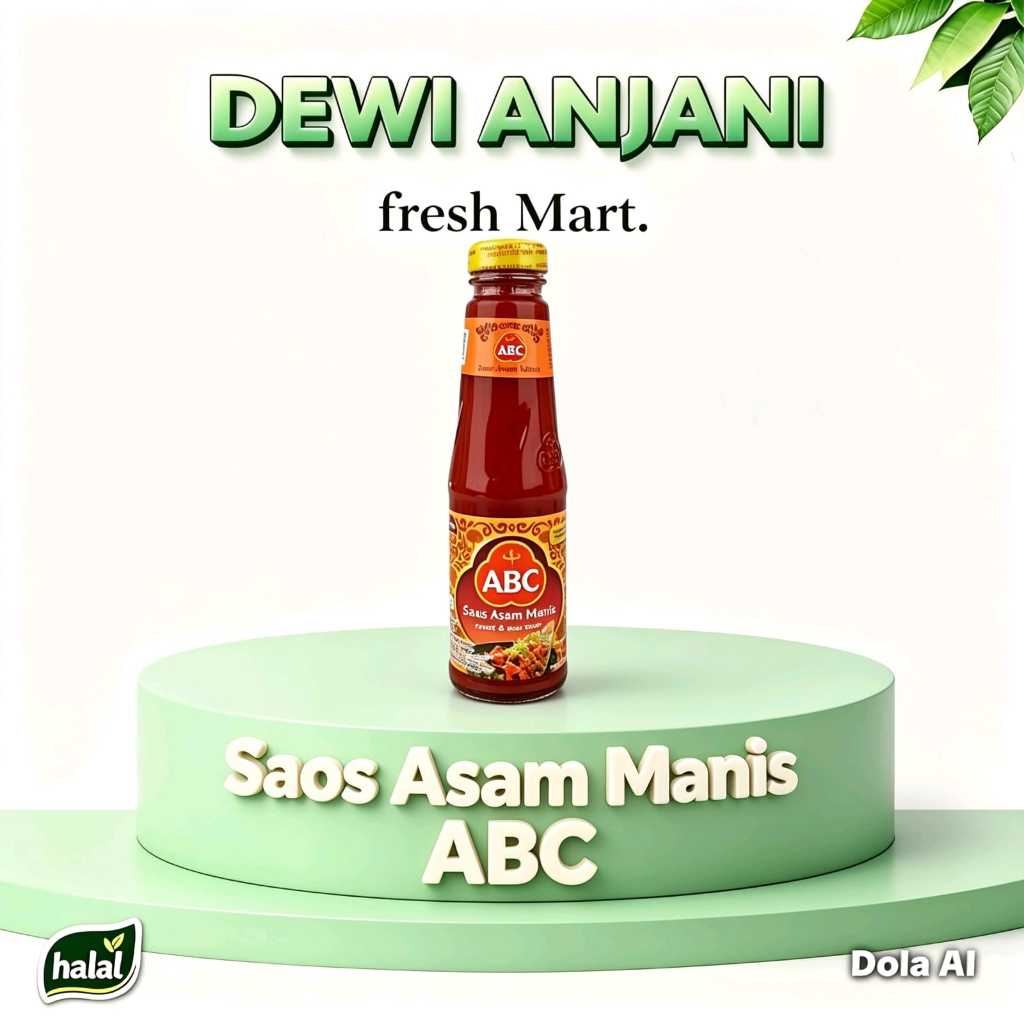Saus Asam Manis ABC 195ml / SAOS ASAM MANIS
