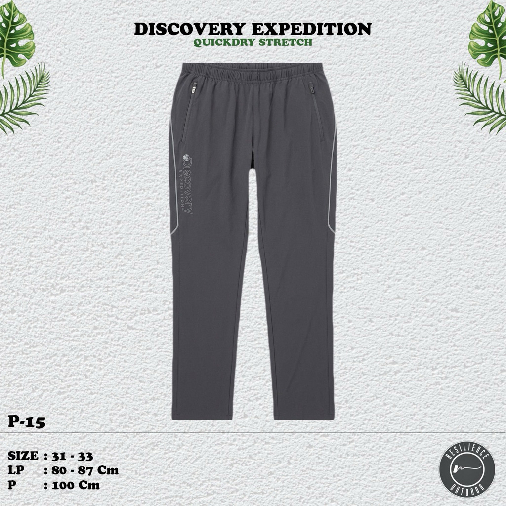 P15 CELANA GUNUNG QUICKDRY STRETCH OUTDOOR HIKING TACTICAL PRIA WANITA DISCOVERY EXPEDITION POLOS PR