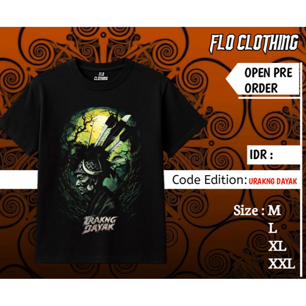 KAOS BORNEO/URAKNG DAYAK
