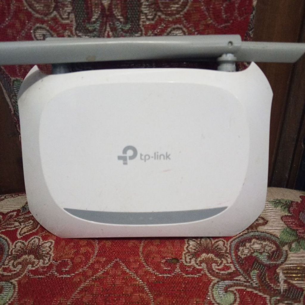 modem tp link bekas migrasi+adaptor