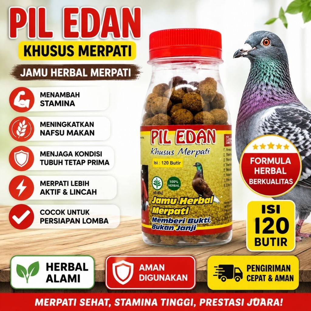 Jamu Merpati Pil Edan