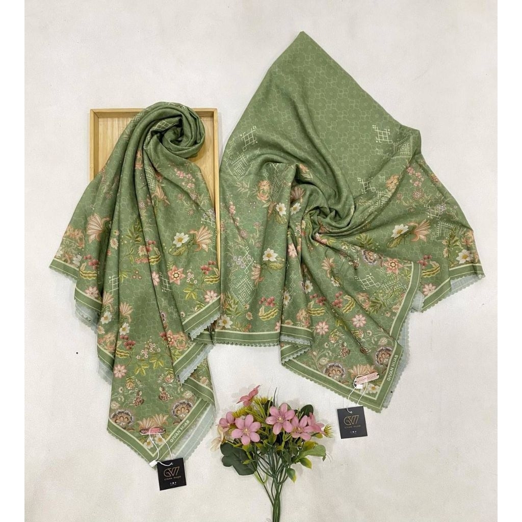 GIVAN Hijab Segiempat