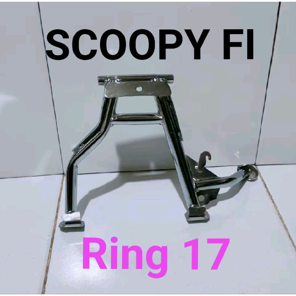 STANDAR TENGAH / STANDAR 2 CHROME SCOOPY FI RING 17
