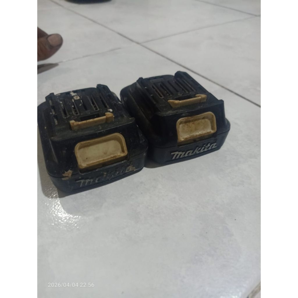 Batre bor Cordless Makita original second masih segel