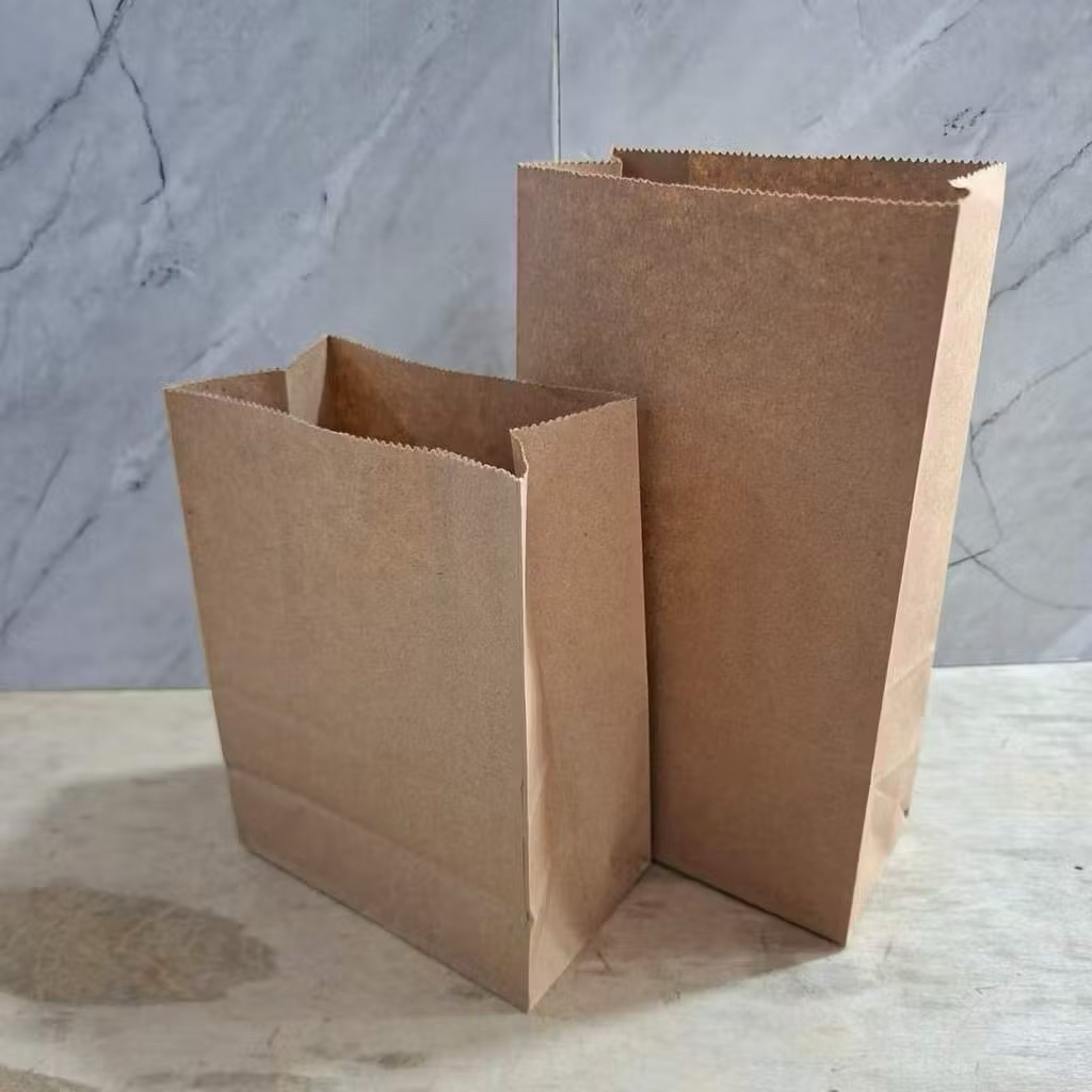 Kantong Paper Bag SOS Coklat | Kantong Kertas Kentang Gorengan Makanan