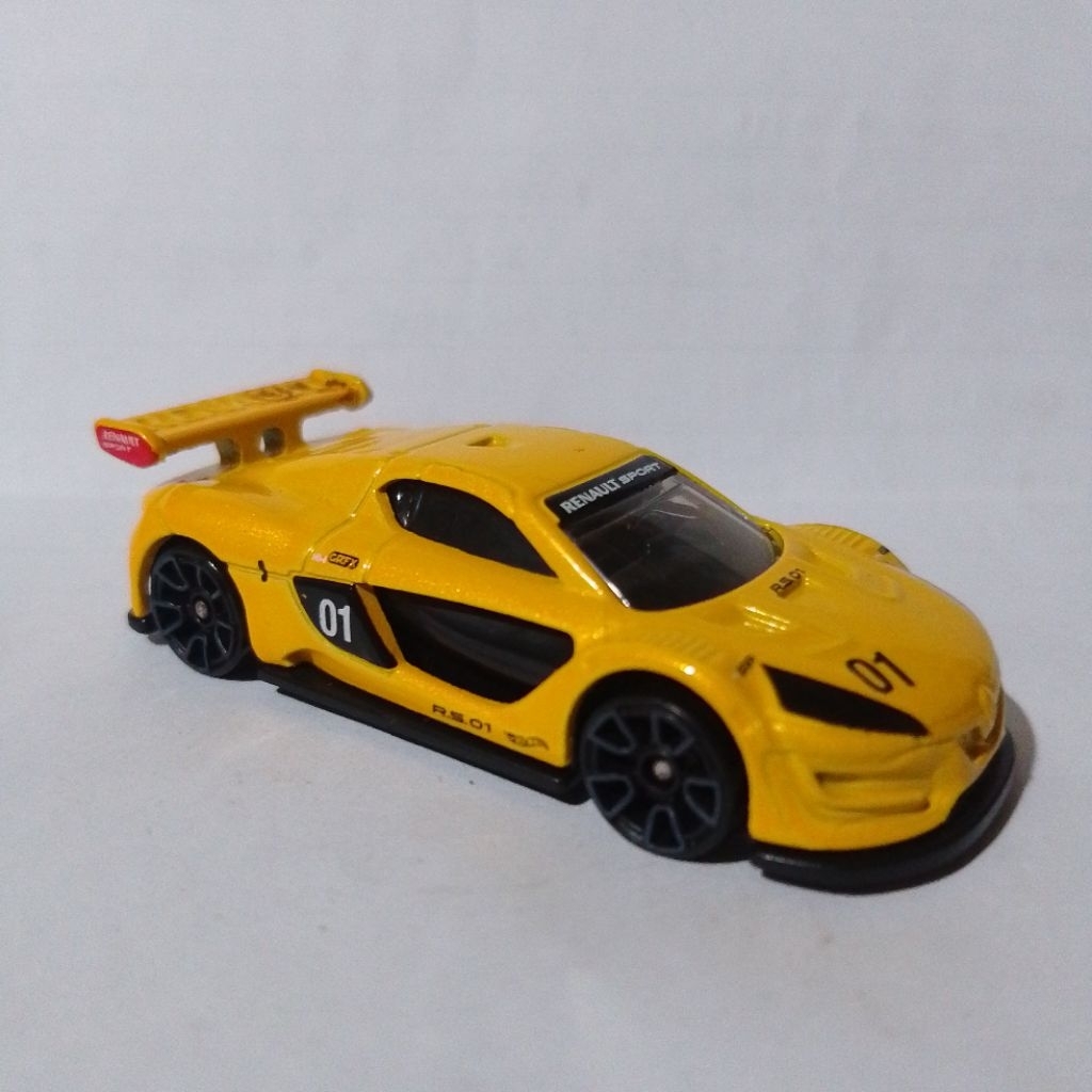 diecast hotwheels loose renault sport rs kuning