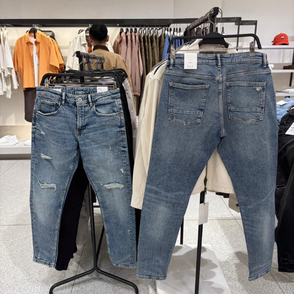 Jastipp. Skinny Ripped Jeans Zara (Man)