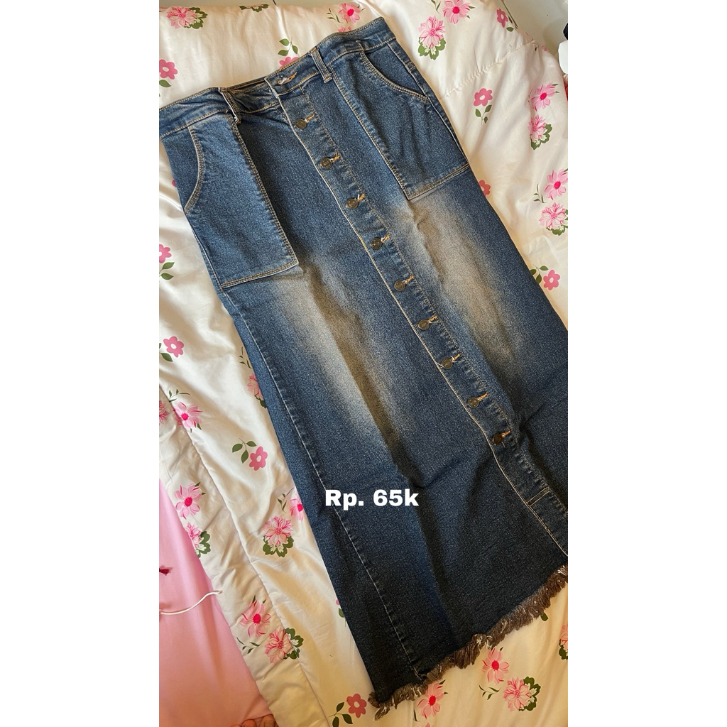 preloved Rok Jeans Span