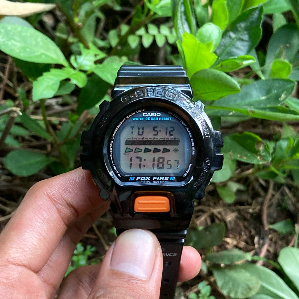 Casio Gshock DW-6600B Fox Fire Second Condition
