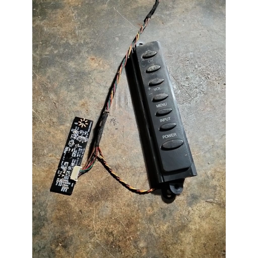 SENSOR TOMBOL TV SHARP LC-22LE420ML LC22LE420ML 22LE420ML 22LE420