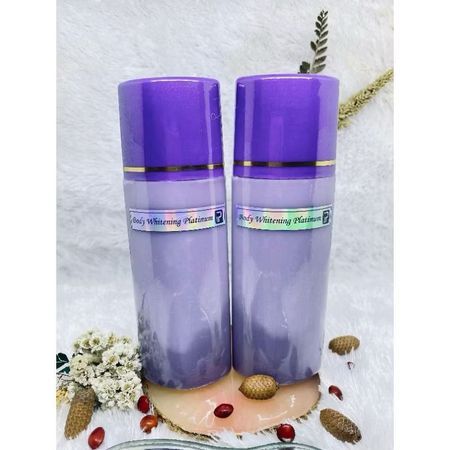 [ ORIGINAL ] PAKET HB Malam Whitening Platinum / Body Lotion Pemutih Badan Dosis Tinggi Original / H