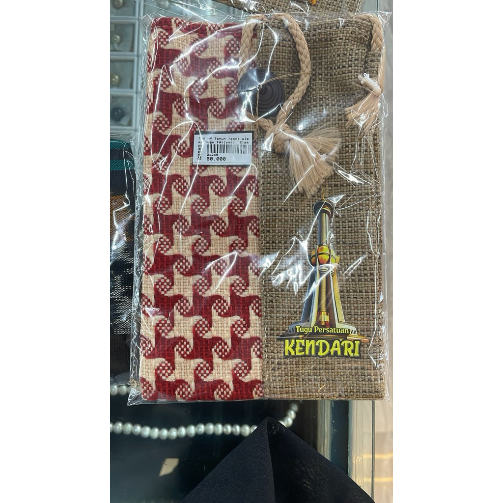 Tas Hp Kain Tenun / Goni Kendari