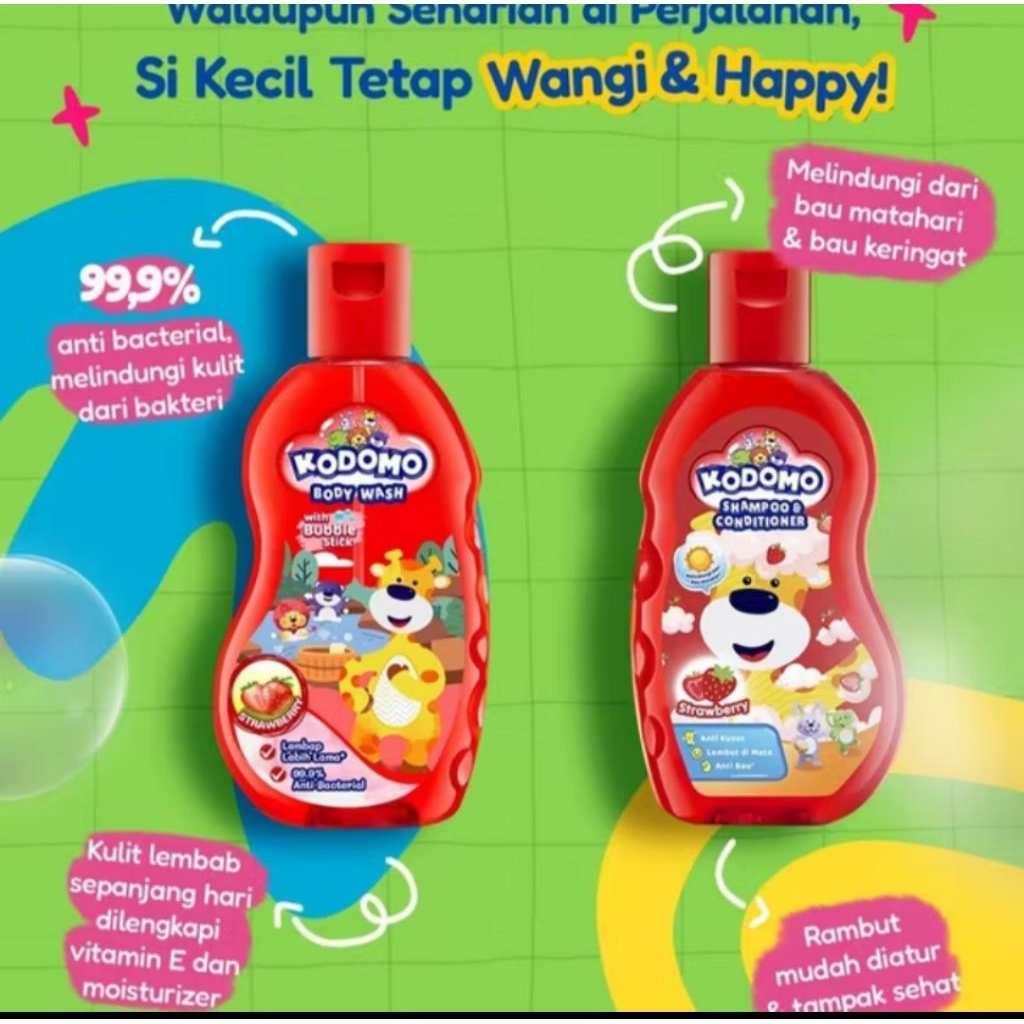 Kodomo  Shampoo / Bodywash 200ml