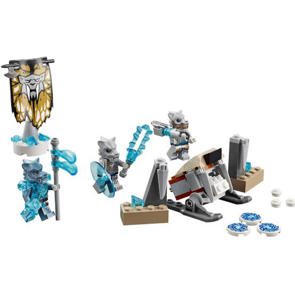 Lego Chima Saber-tooth Tiger ice (2015)Original