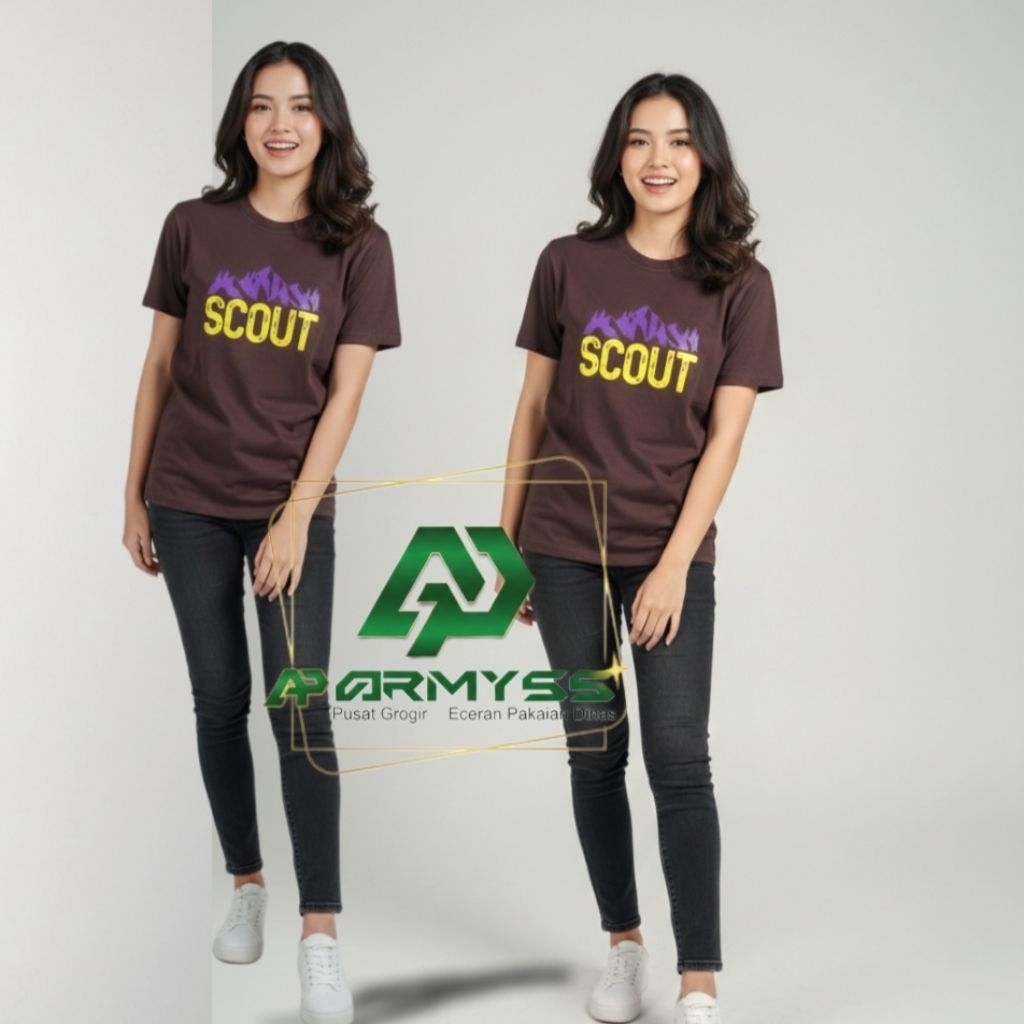 Kaos Pramuka Kaos Scout Kaos siswa Siswi Pramuka