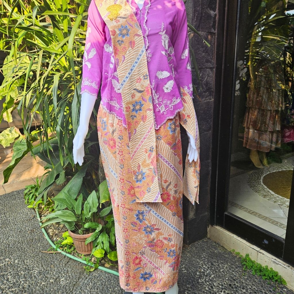 Hilmanita (set) Rok batik Ov dobby + selendang batik