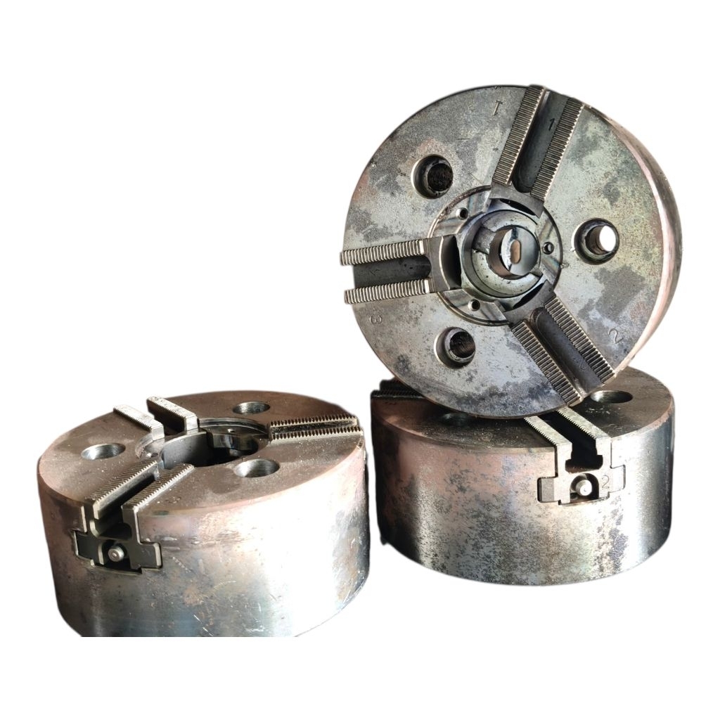 claw  5" bubut buat mesin cnc second normal