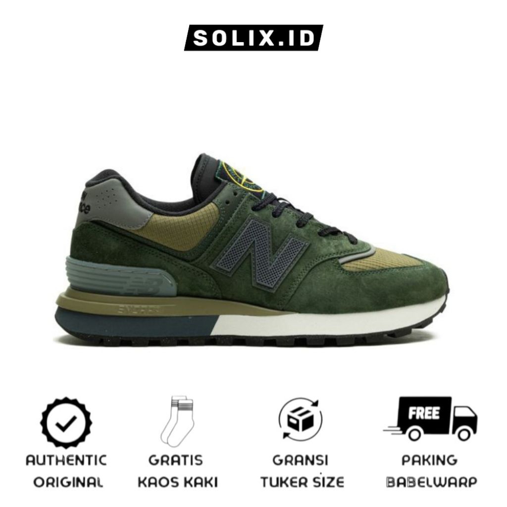 Sepatu New Balance 574 Legacy Stone Island